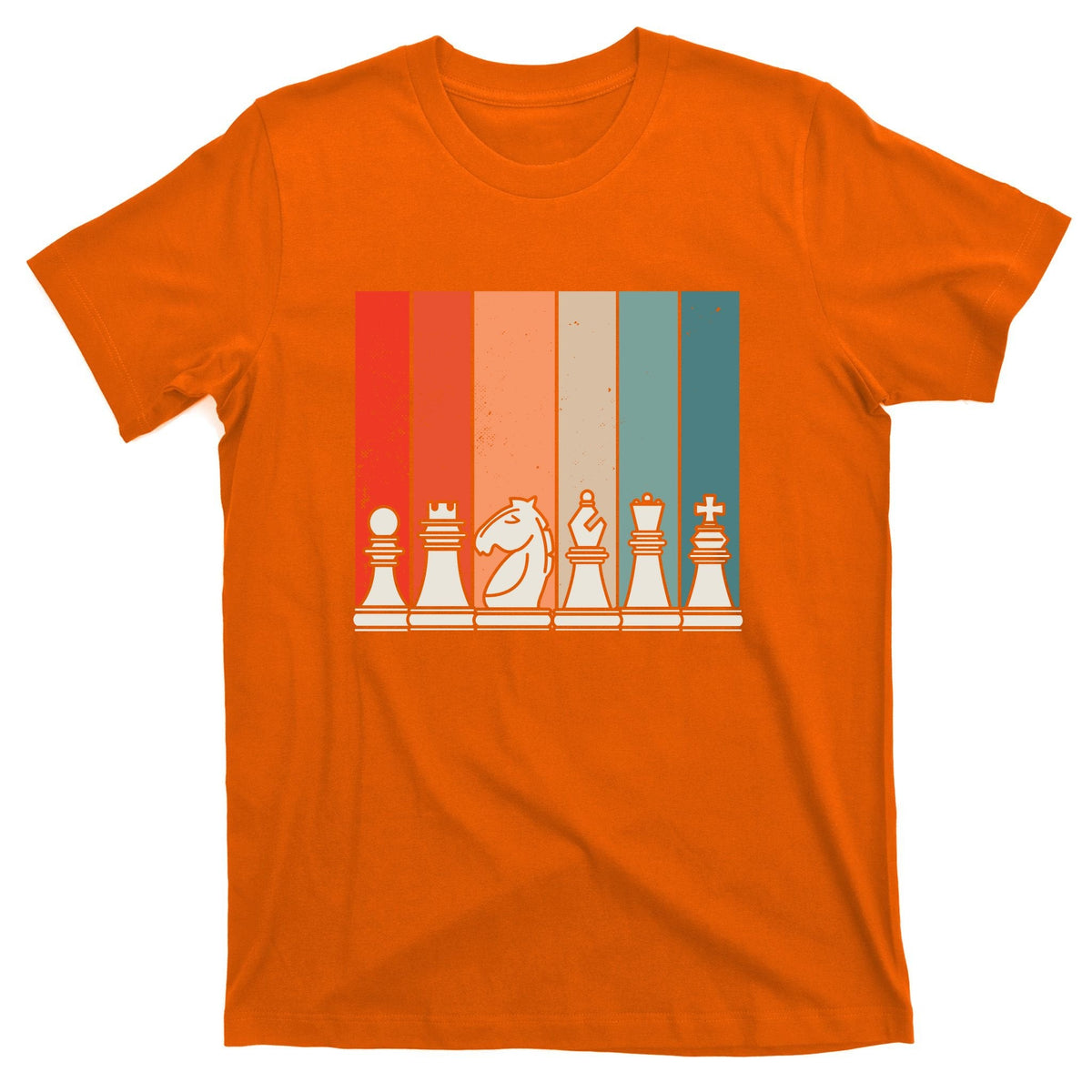Retro Chess Pieces T-Shirt product image 5