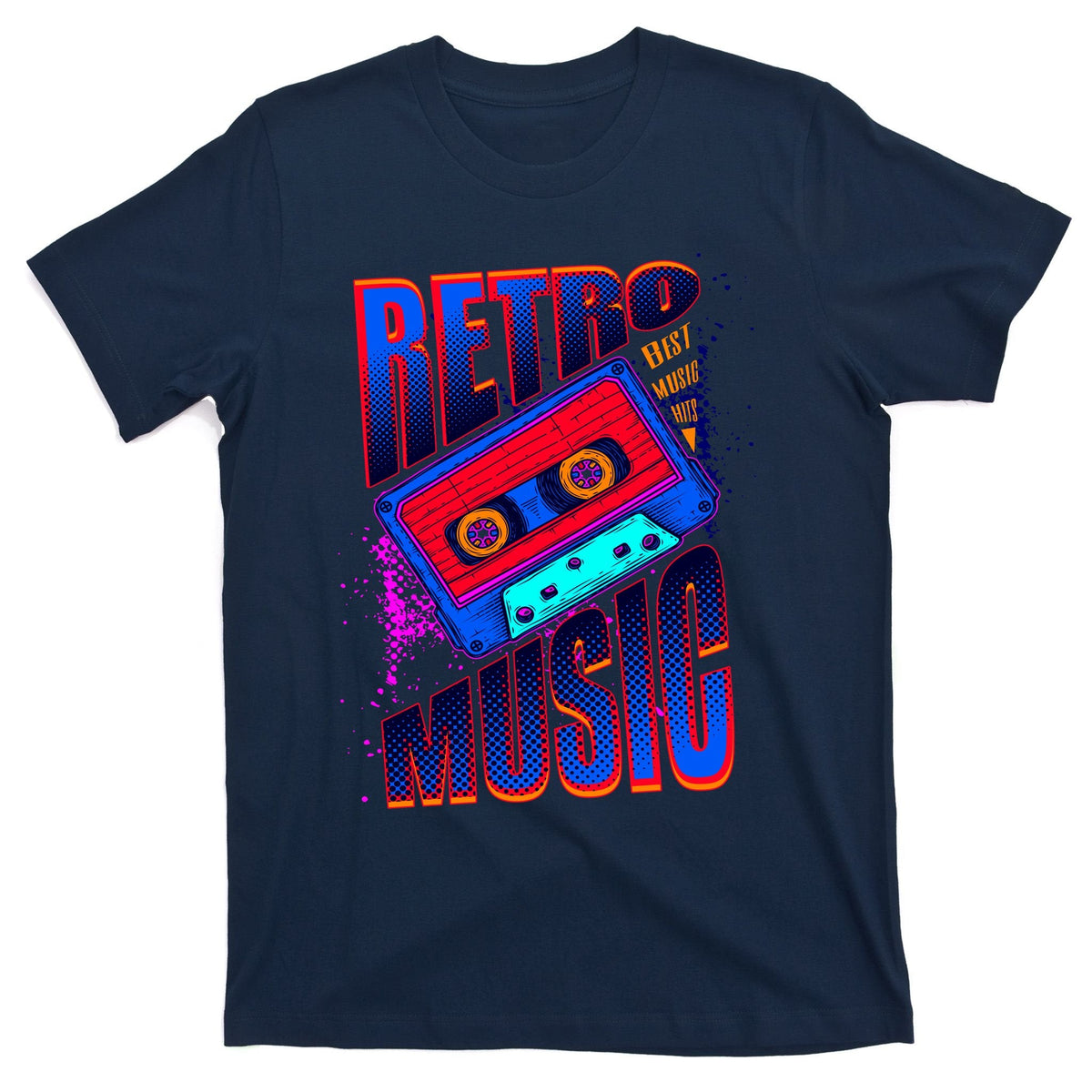 Retro Music Neon T-Shirt product image 1