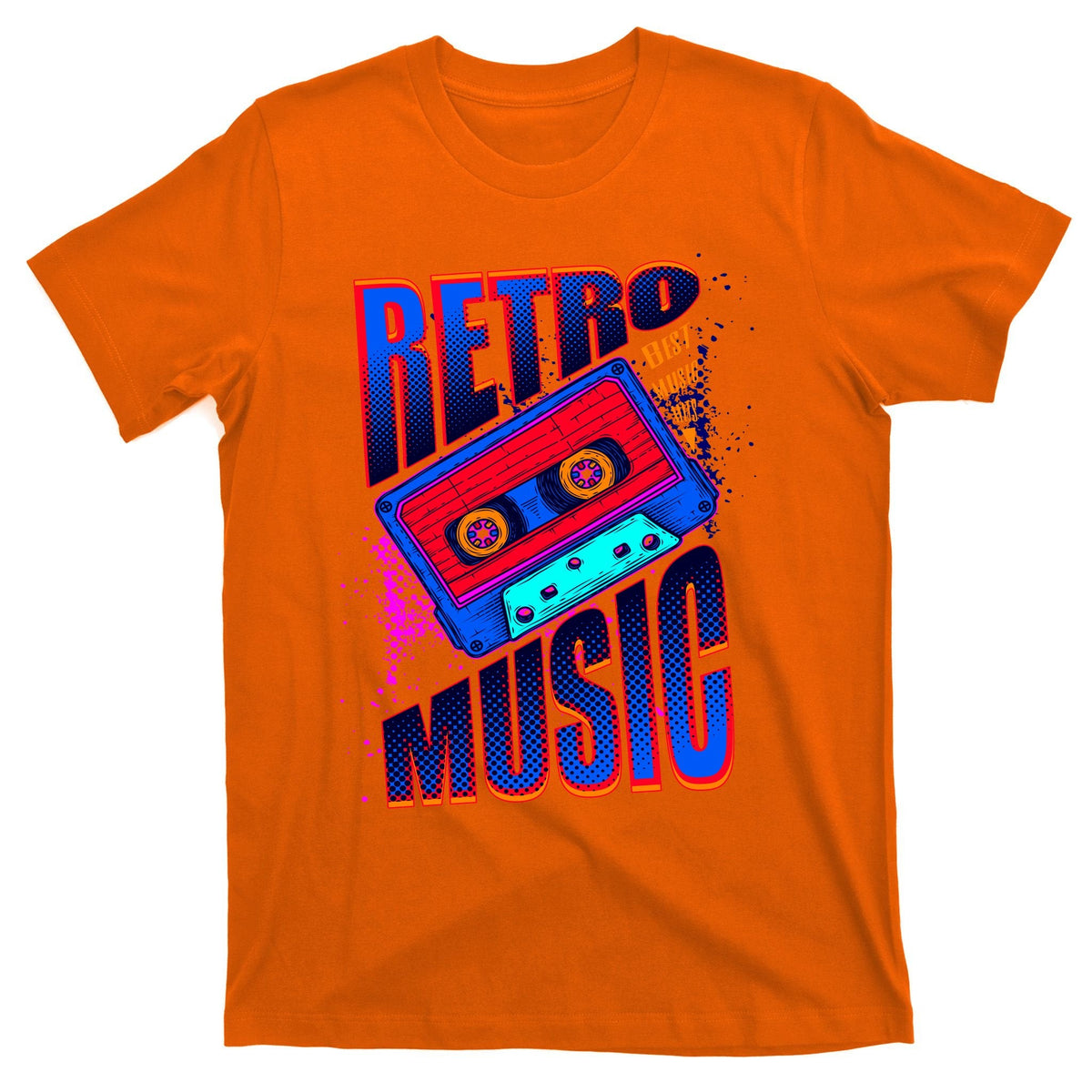 Retro Music Neon T-Shirt product image 5