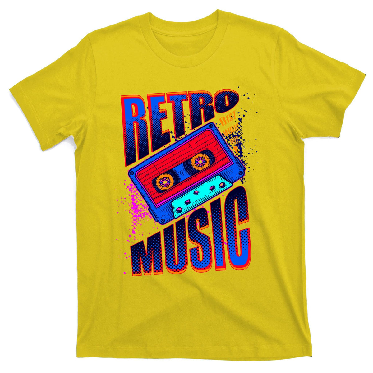 Retro Music Neon T-Shirt product image 3