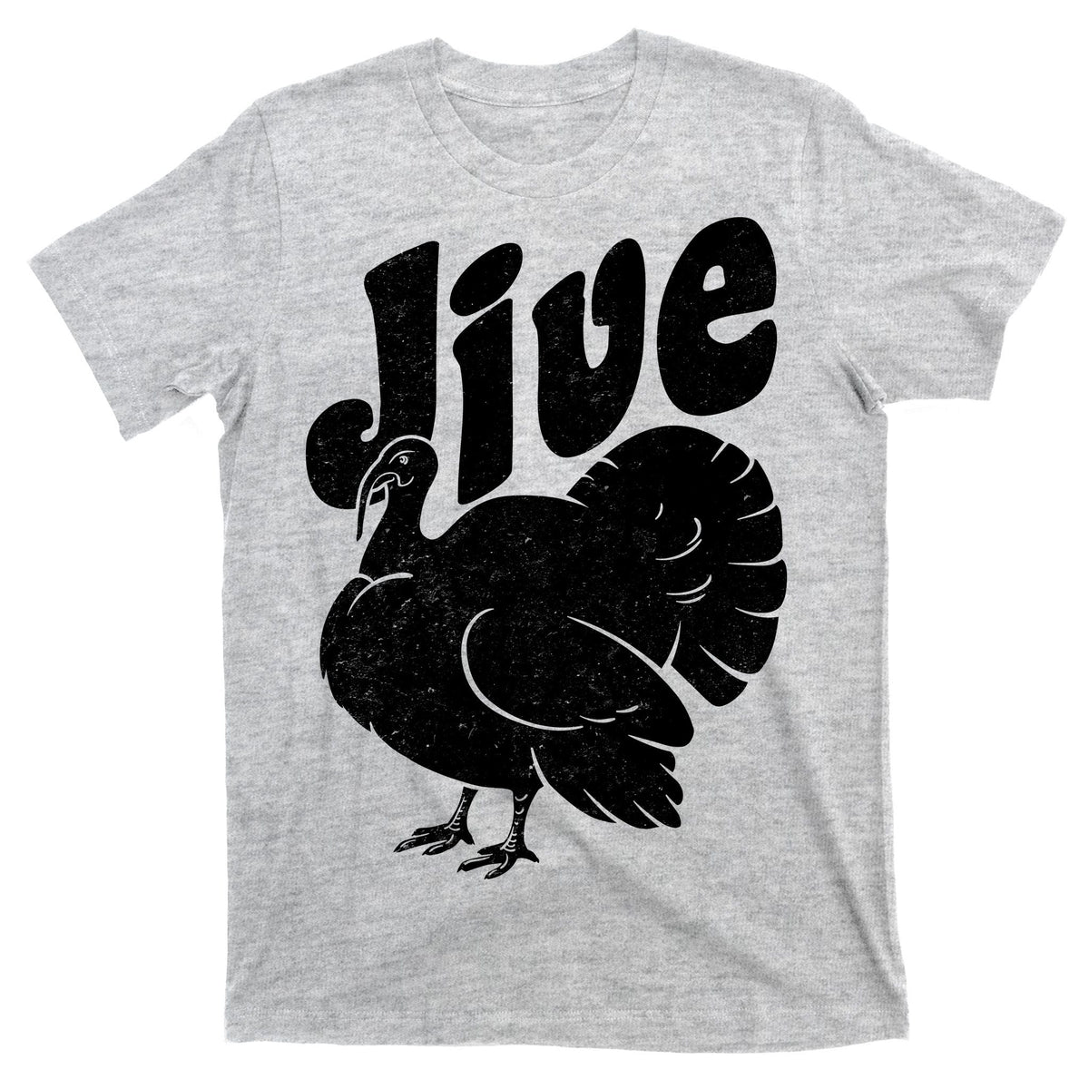 Retro Thanksgiving Jive Turkey T-Shirt product image 9