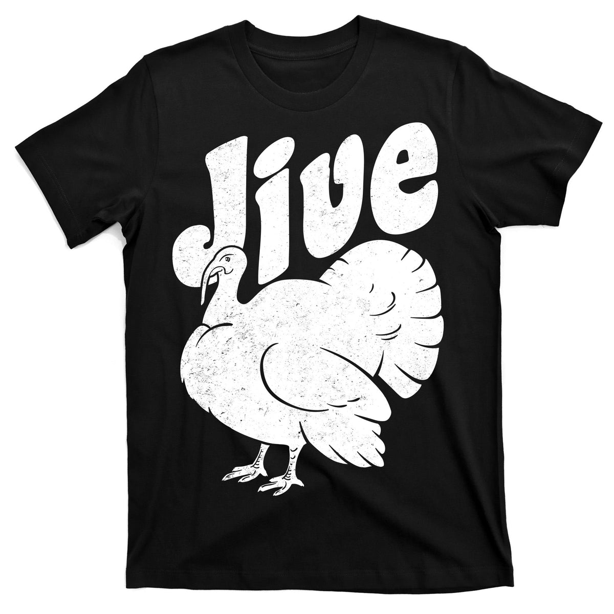 Retro Thanksgiving Jive Turkey T-Shirt product image 7