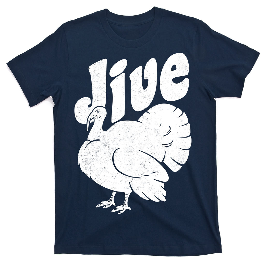 Retro Thanksgiving Jive Turkey T-Shirt product image 1