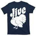 Retro Thanksgiving Jive Turkey T-Shirt product image 1