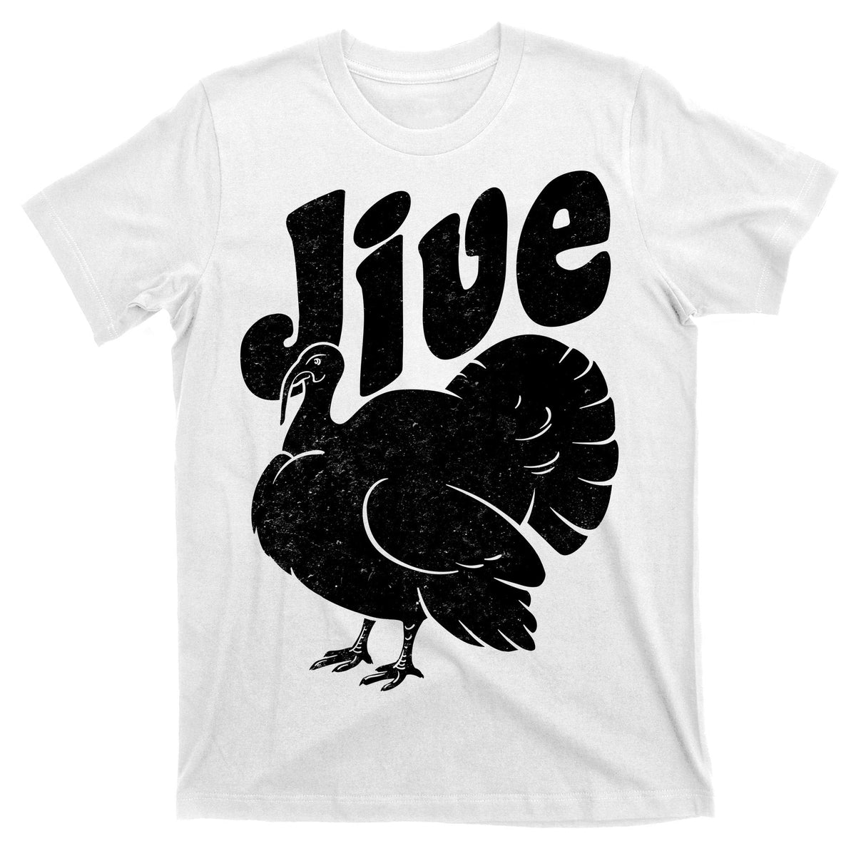 Retro Thanksgiving Jive Turkey T-Shirt product image 11
