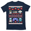 Retro Video Games Ugly Christmas Sweater T-Shirt product image 1