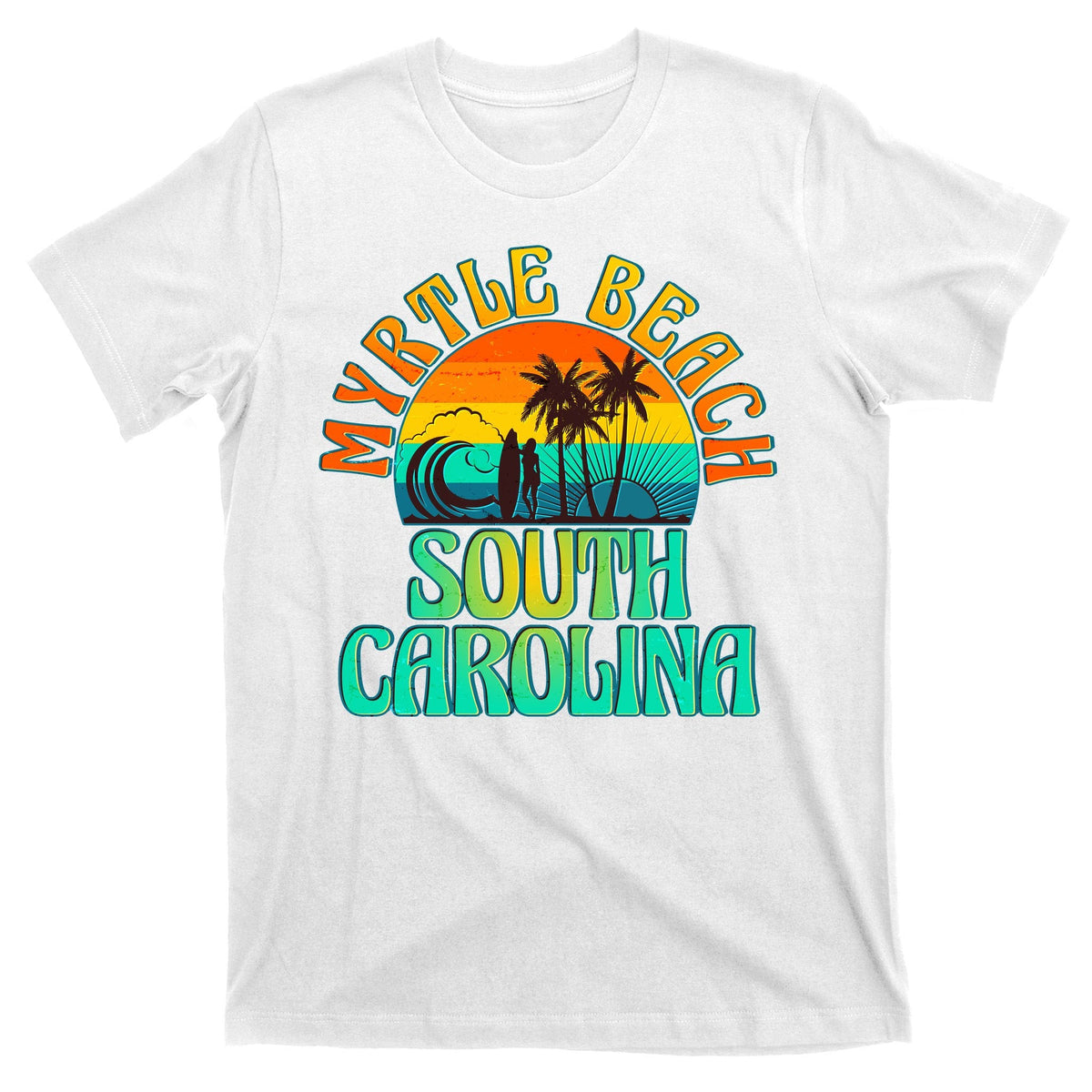 Retro Vintage Myrtle Beach South Carolina T-Shirt product image 11