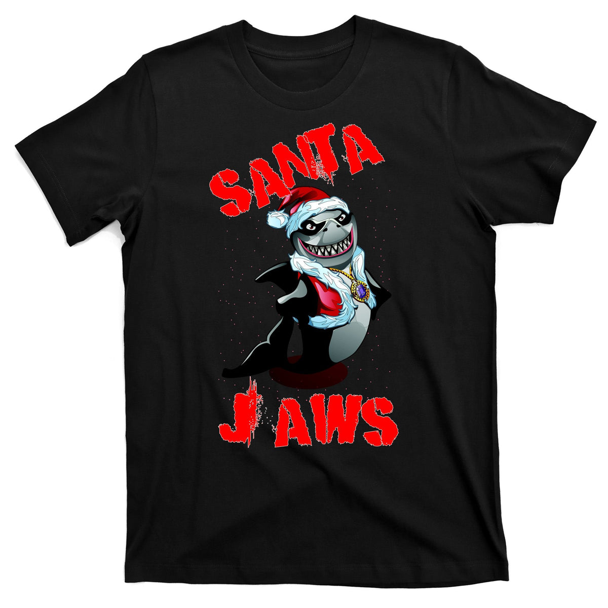 Santa Jaws Christmas T-Shirt product image 7