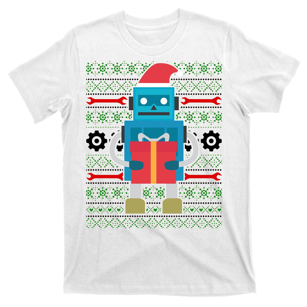 Santa Robot Ugly Christmas T-Shirt product image 11