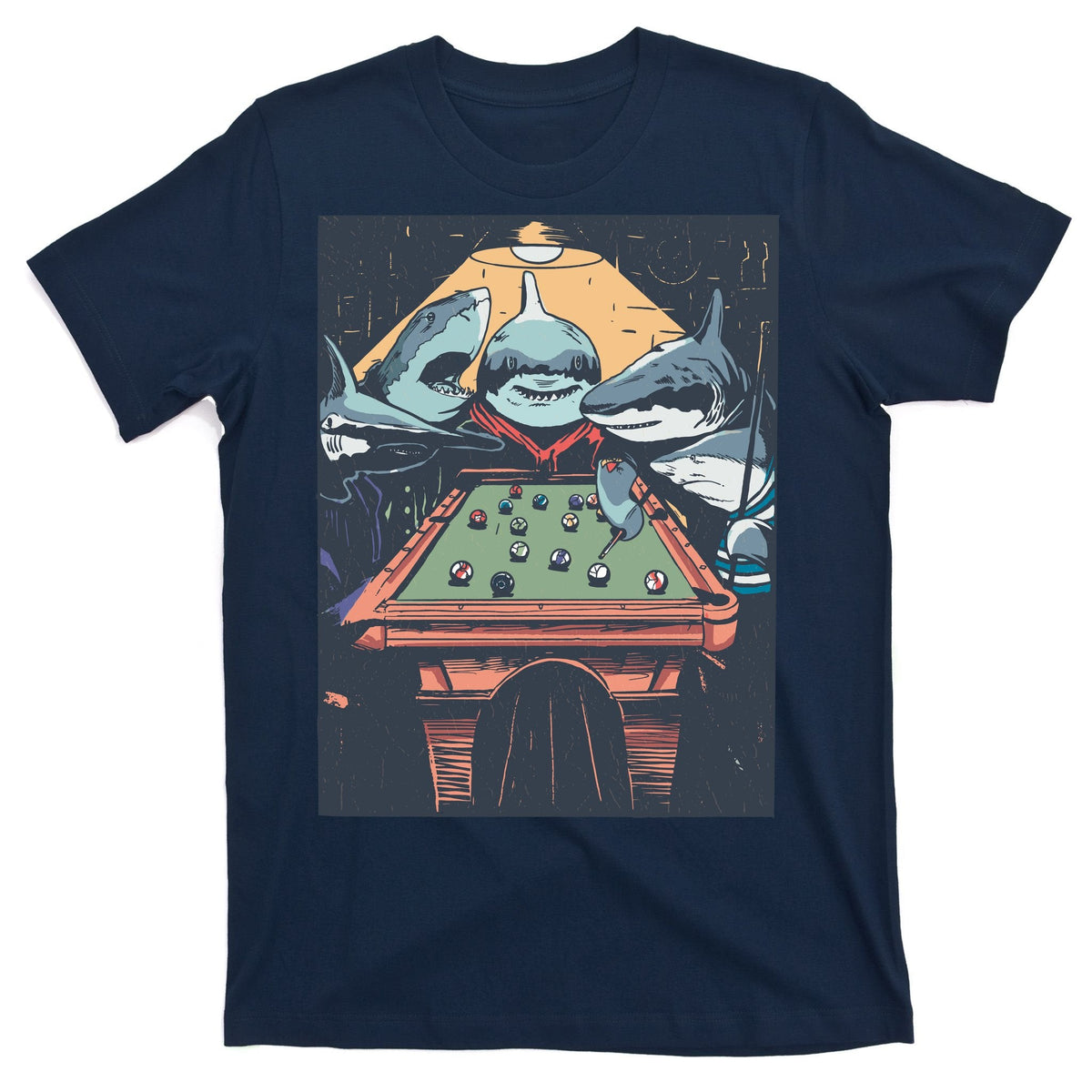 Sharks Billiard T-Shirt product image 1