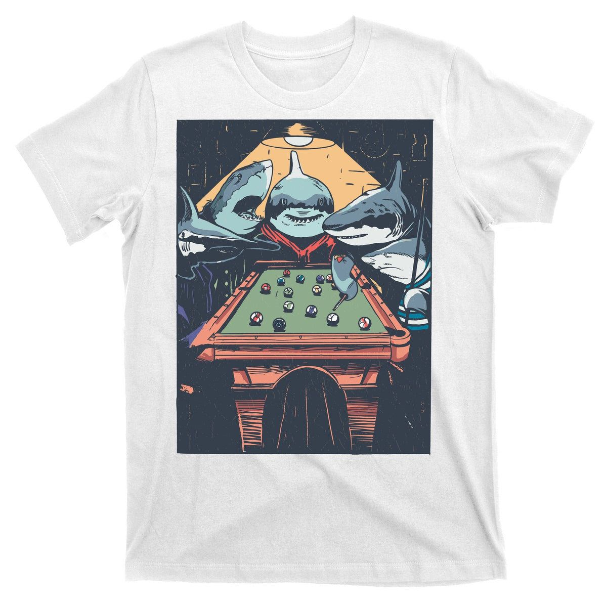 Sharks Billiard T-Shirt product image 11
