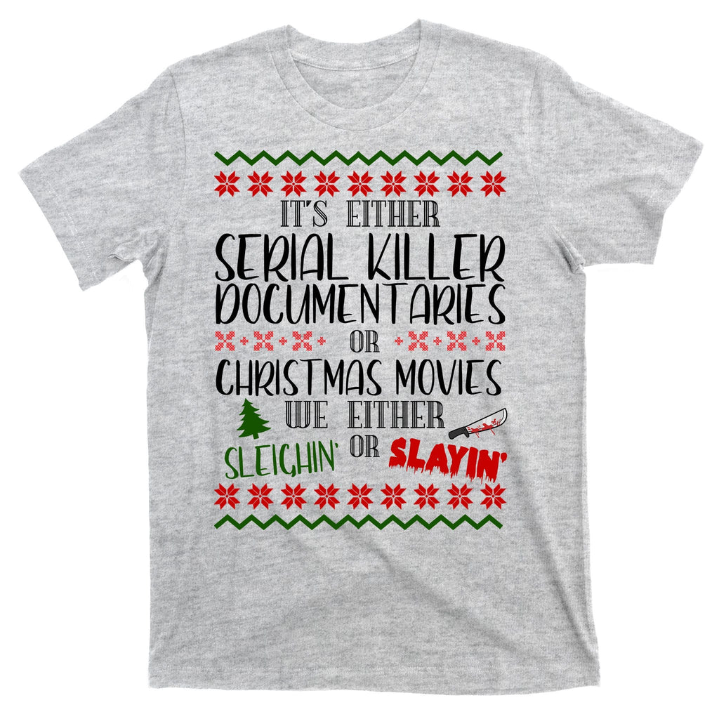 Serial Killer Document Christmas Movies Sleighin Or Slayin product image 9