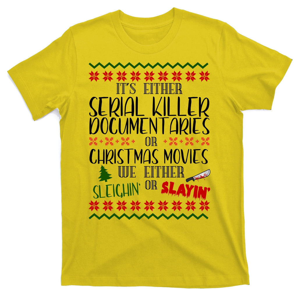Serial Killer Document Christmas Movies Sleighin Or Slayin product image 3