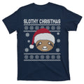 Slothy Christmas Ugly Sweater T-Shirt product image 1