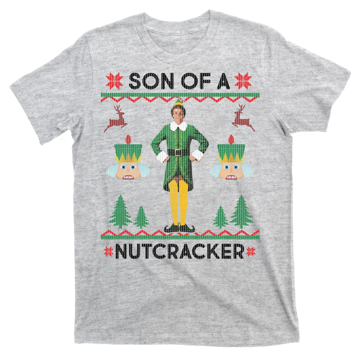 Son Of A Nutcracker Ugly Christmas T-Shirt product image 9