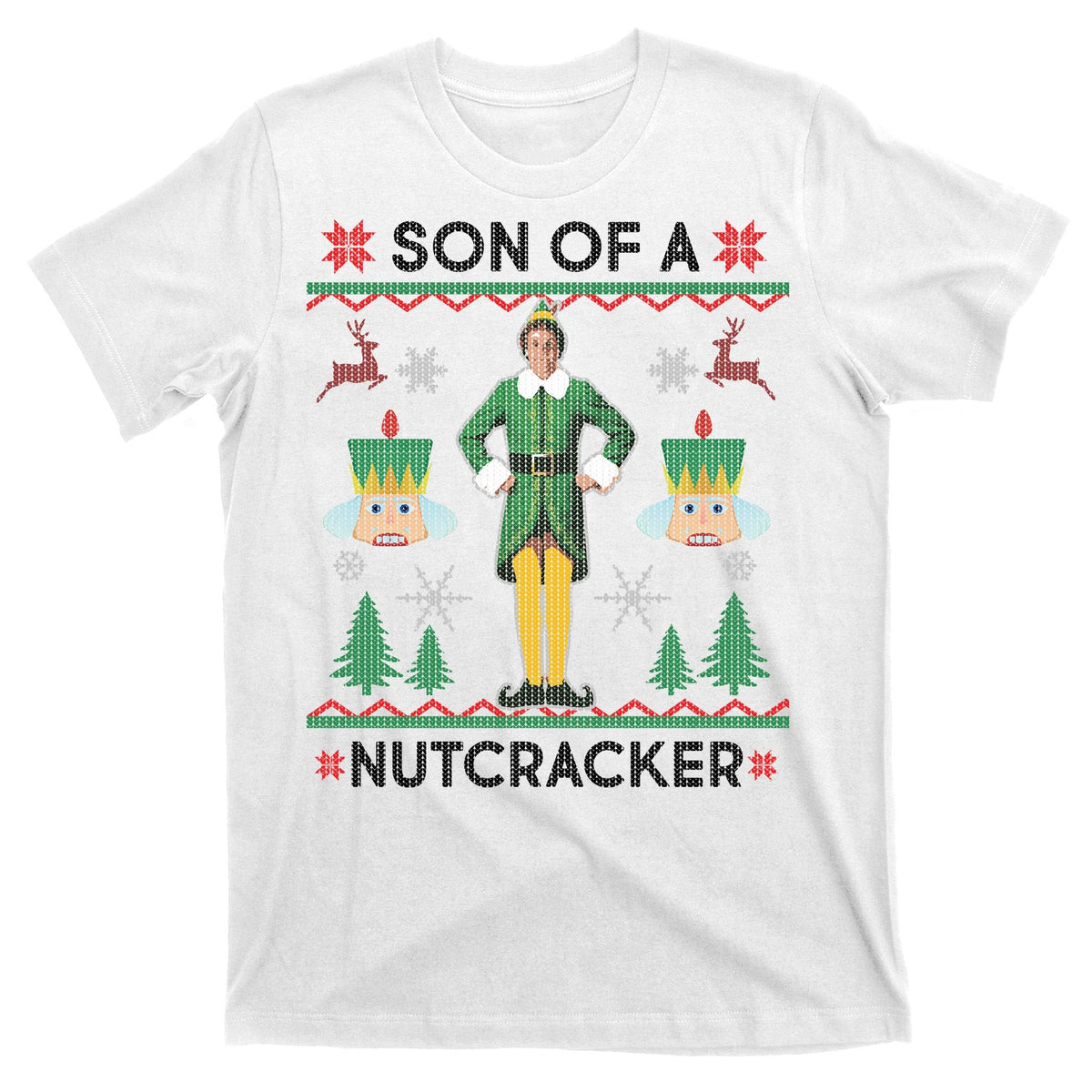 Son Of A Nutcracker Ugly Christmas T-Shirt product image 11