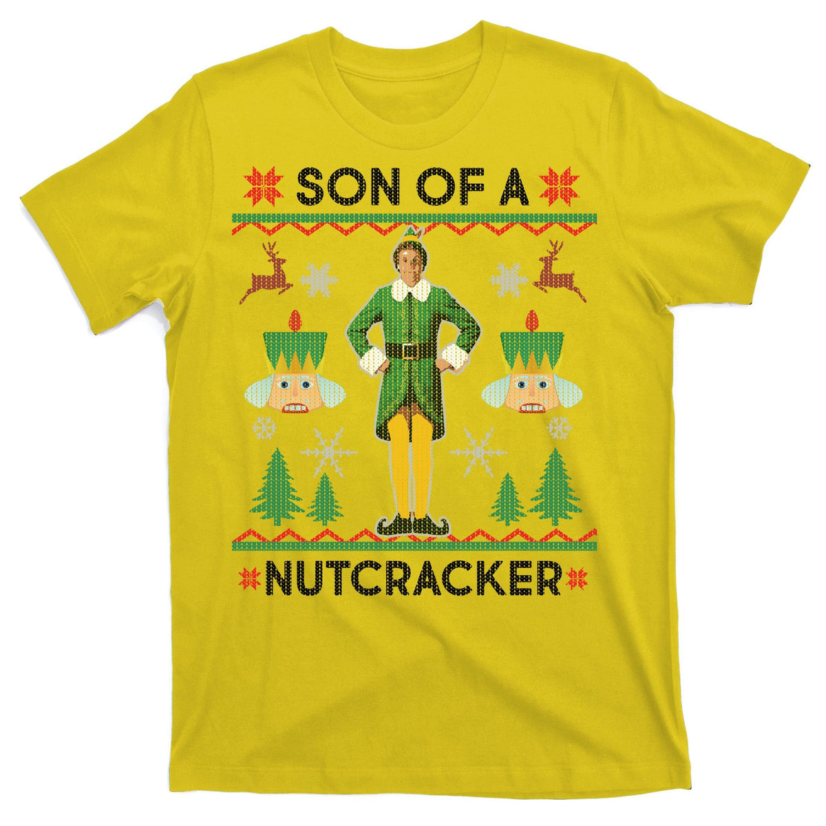 Son Of A Nutcracker Ugly Christmas T-Shirt product image 3