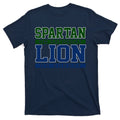 Spartan On Saturday Lion On Sunday Funny Detroit T-Shirt product image 1