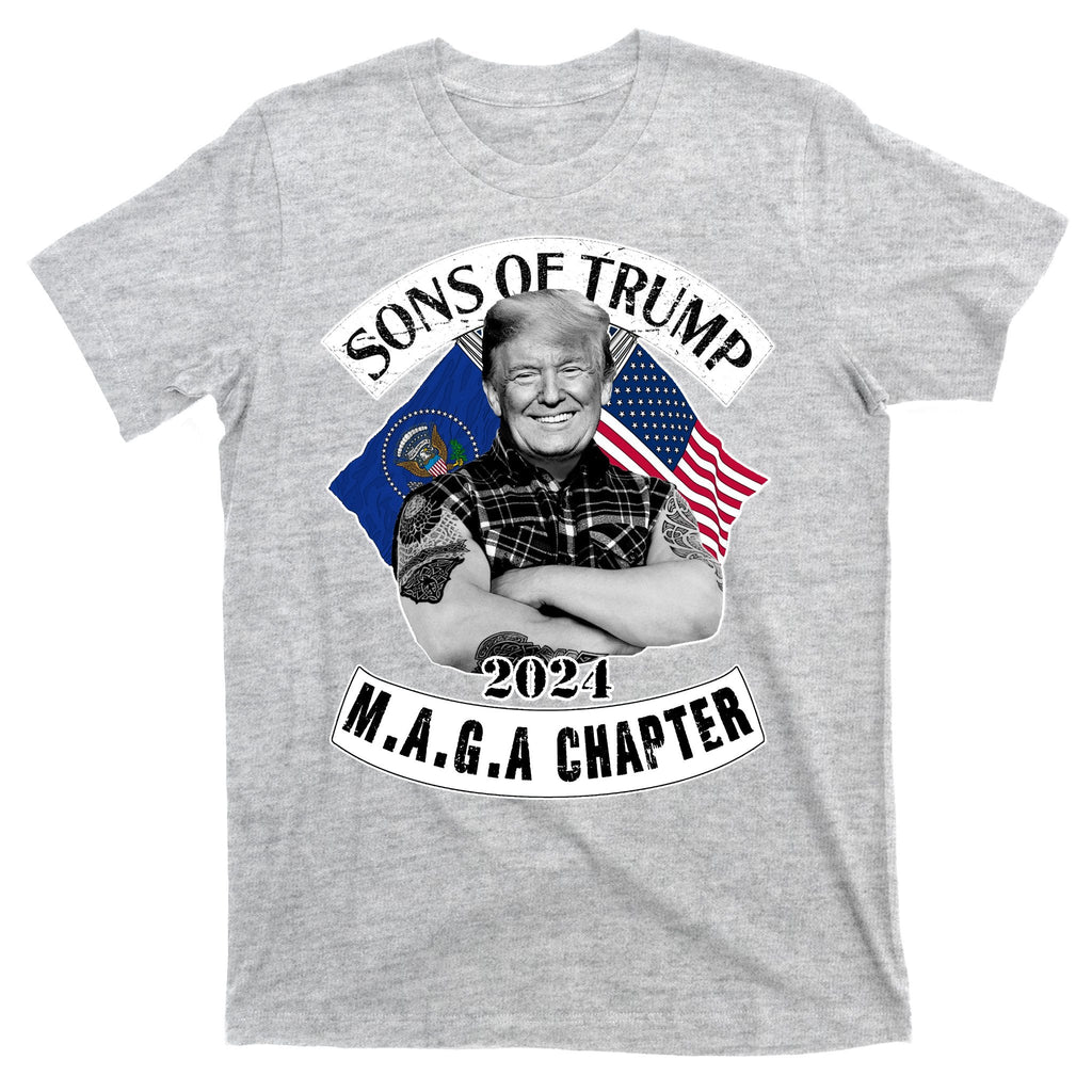 Sons Of Trump 2024 Biker Funny T-Shirt product image 9