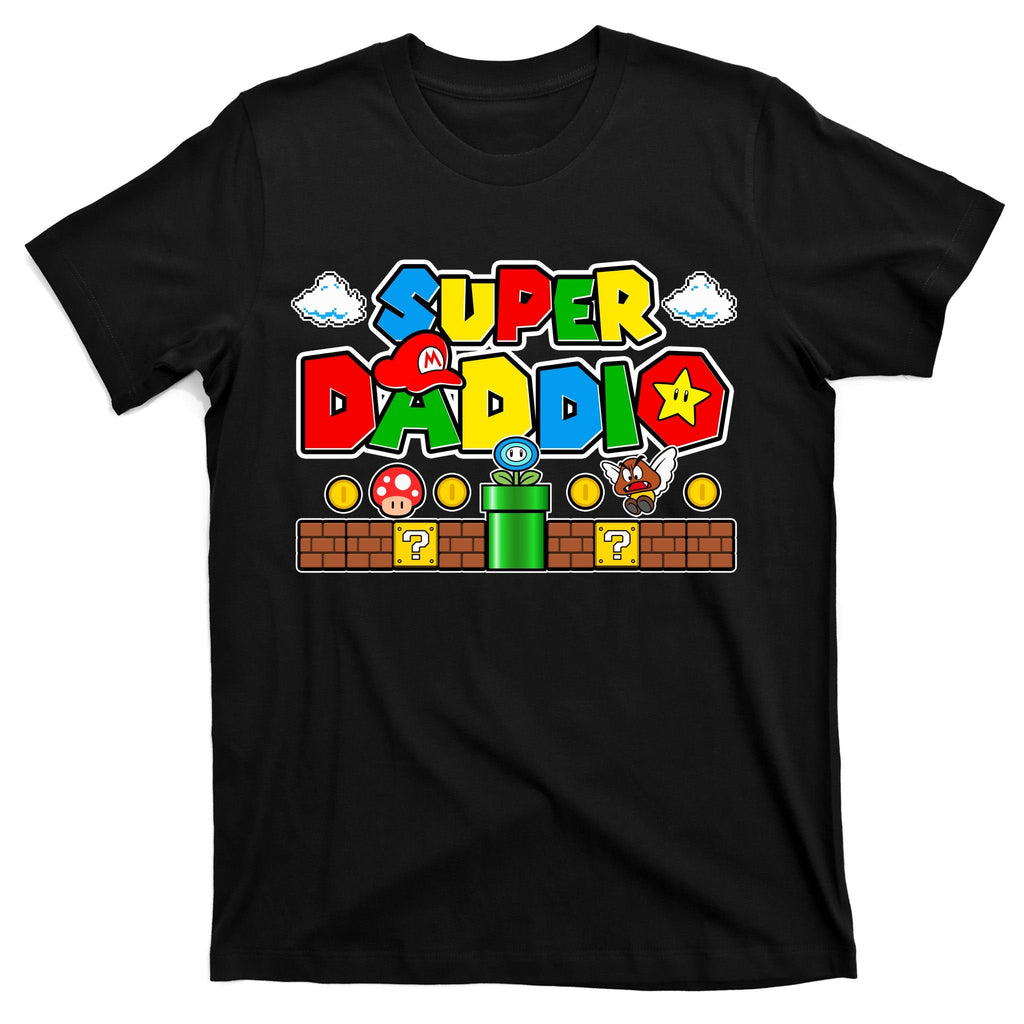 Super Daddio Dad Video Gamer T-Shirt product image 7