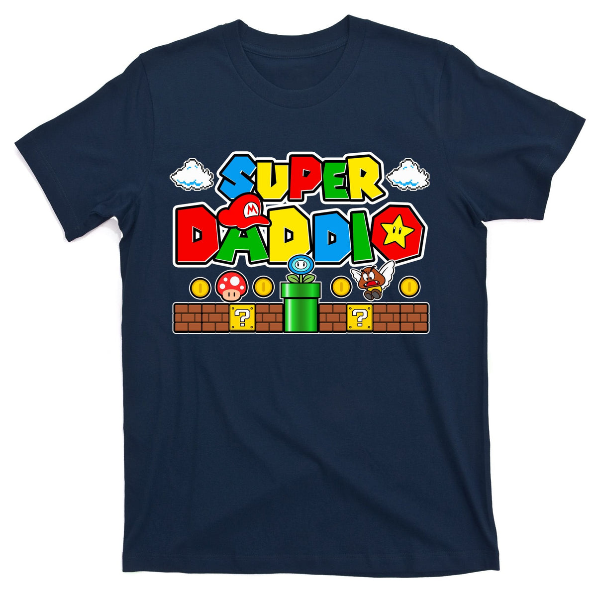 Super Daddio Dad Video Gamer T-Shirt product image 1