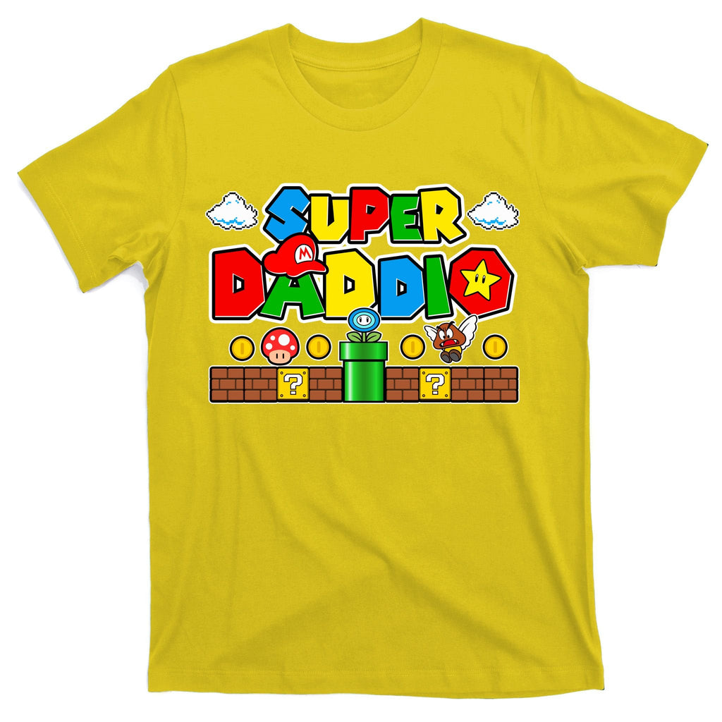 Super Daddio Dad Video Gamer T-Shirt product image 3