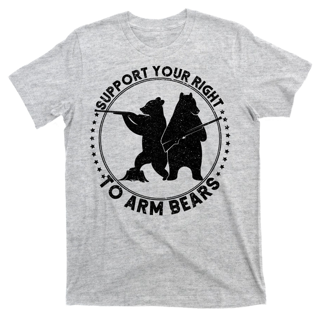 Support Your Right To Arm Bears T-Shirt product image 9