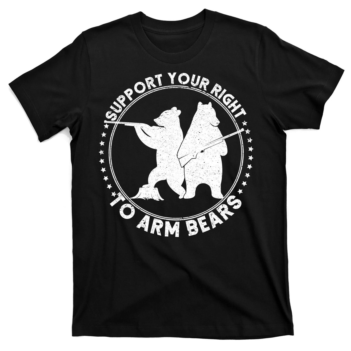 Support Your Right To Arm Bears T-Shirt product image 7