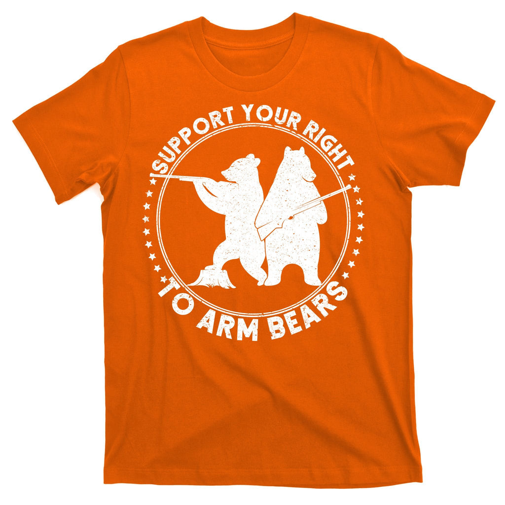 Support Your Right To Arm Bears T-Shirt product image 5