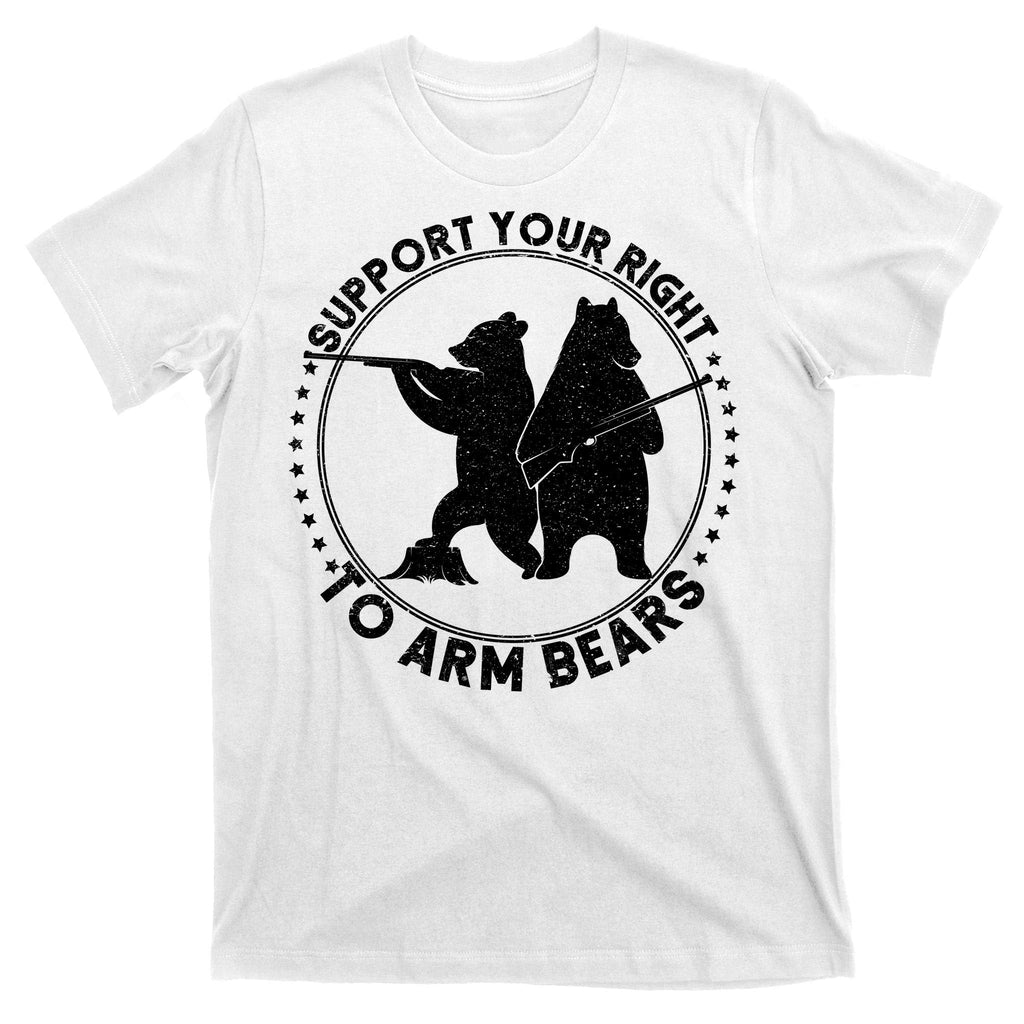 Support Your Right To Arm Bears T-Shirt product image 11