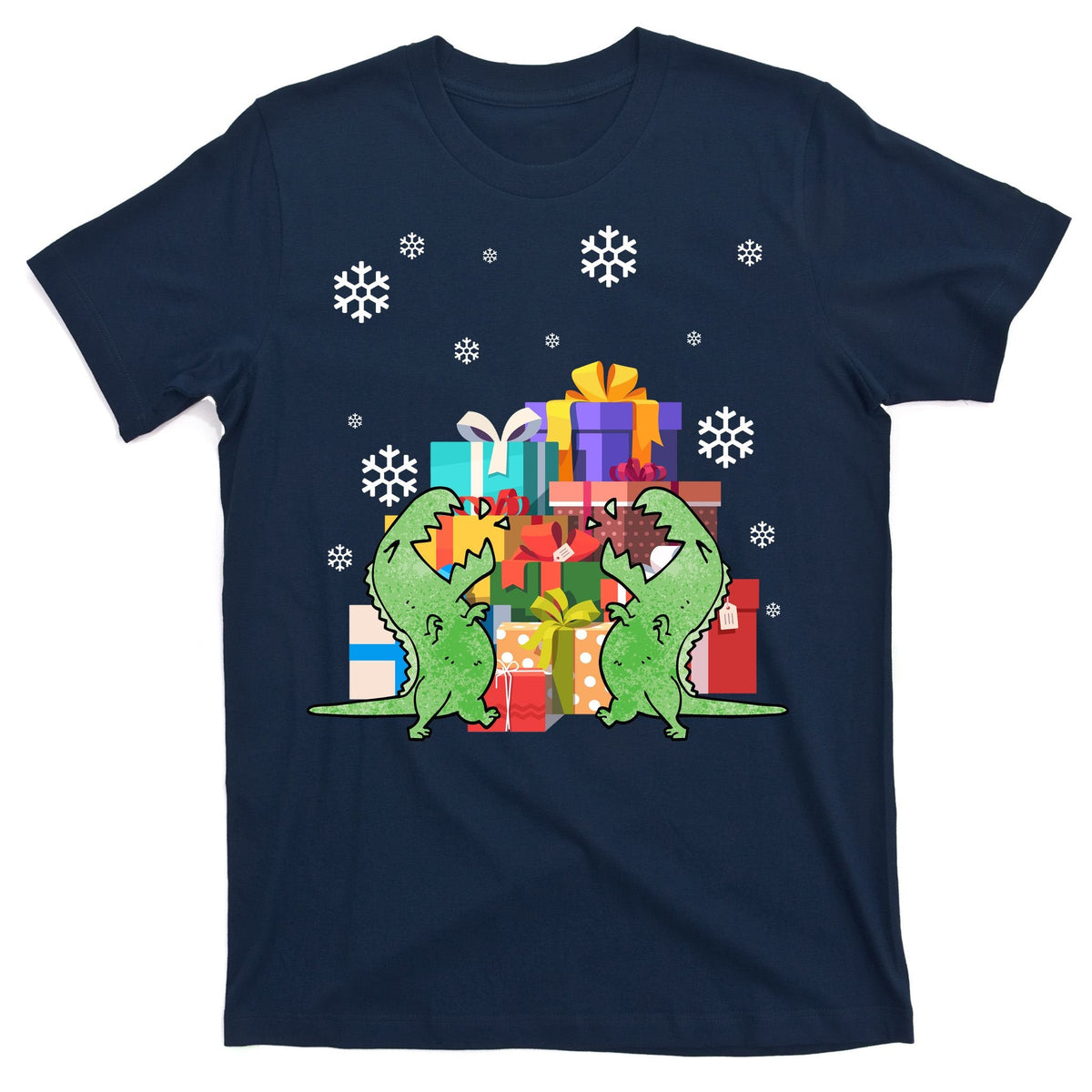T-Rex Christmas T-Shirt product image 1