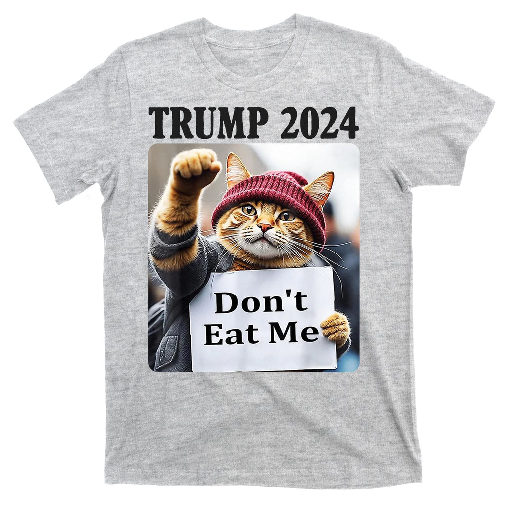 Trump 2024 Dont Eat Me Funny Cat Election T-Shirt product image 9