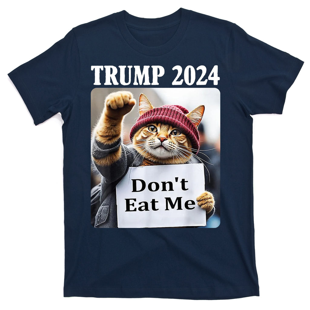 Trump 2024 Dont Eat Me Funny Cat Election T-Shirt product image 1