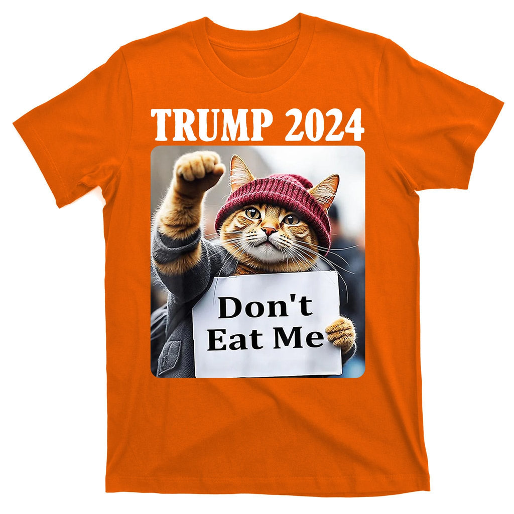 Trump 2024 Dont Eat Me Funny Cat Election T-Shirt product image 5