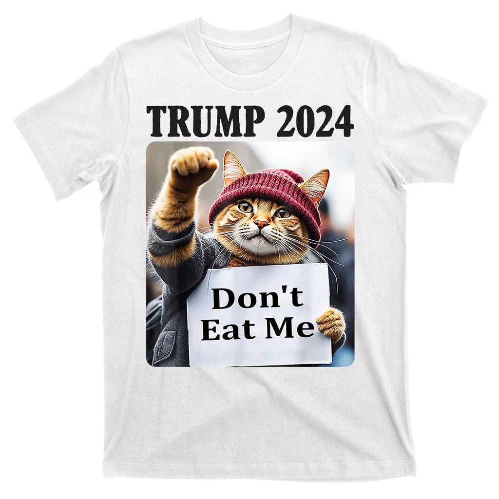 Trump 2024 Dont Eat Me Funny Cat Election T-Shirt product image 11