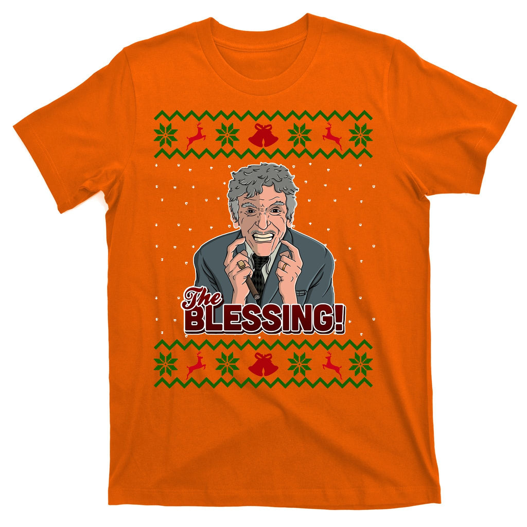 The Blessing Ugly Christmas Sweater Family T-Shirt product image 5