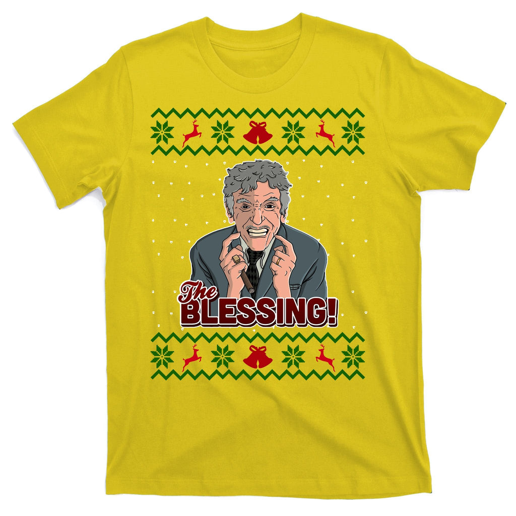 The Blessing Ugly Christmas Sweater Family T-Shirt product image 3