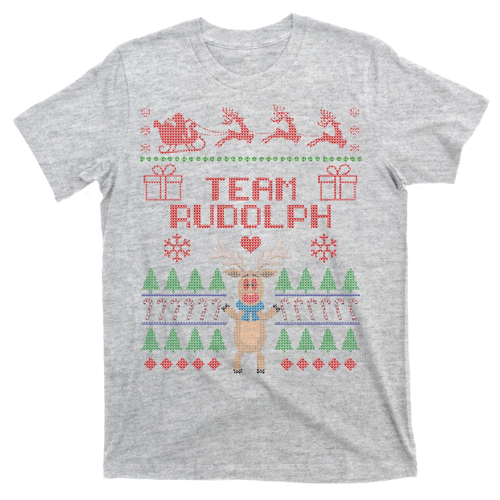 Team Rudolph Ugly Christmas T-Shirt product image 9