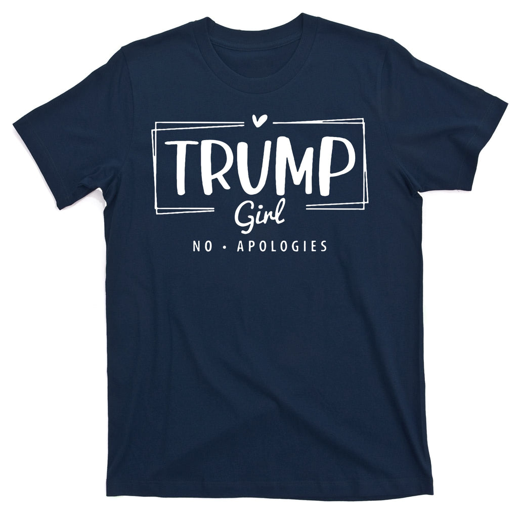 Trump Girl No Apologies Election 2024 T-Shirt product image 1