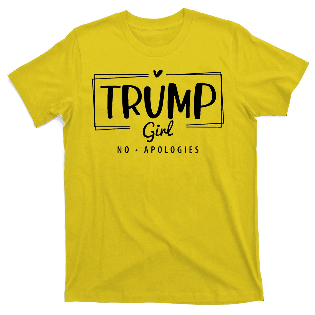 Trump Girl No Apologies Election 2024 T-Shirt product image 3
