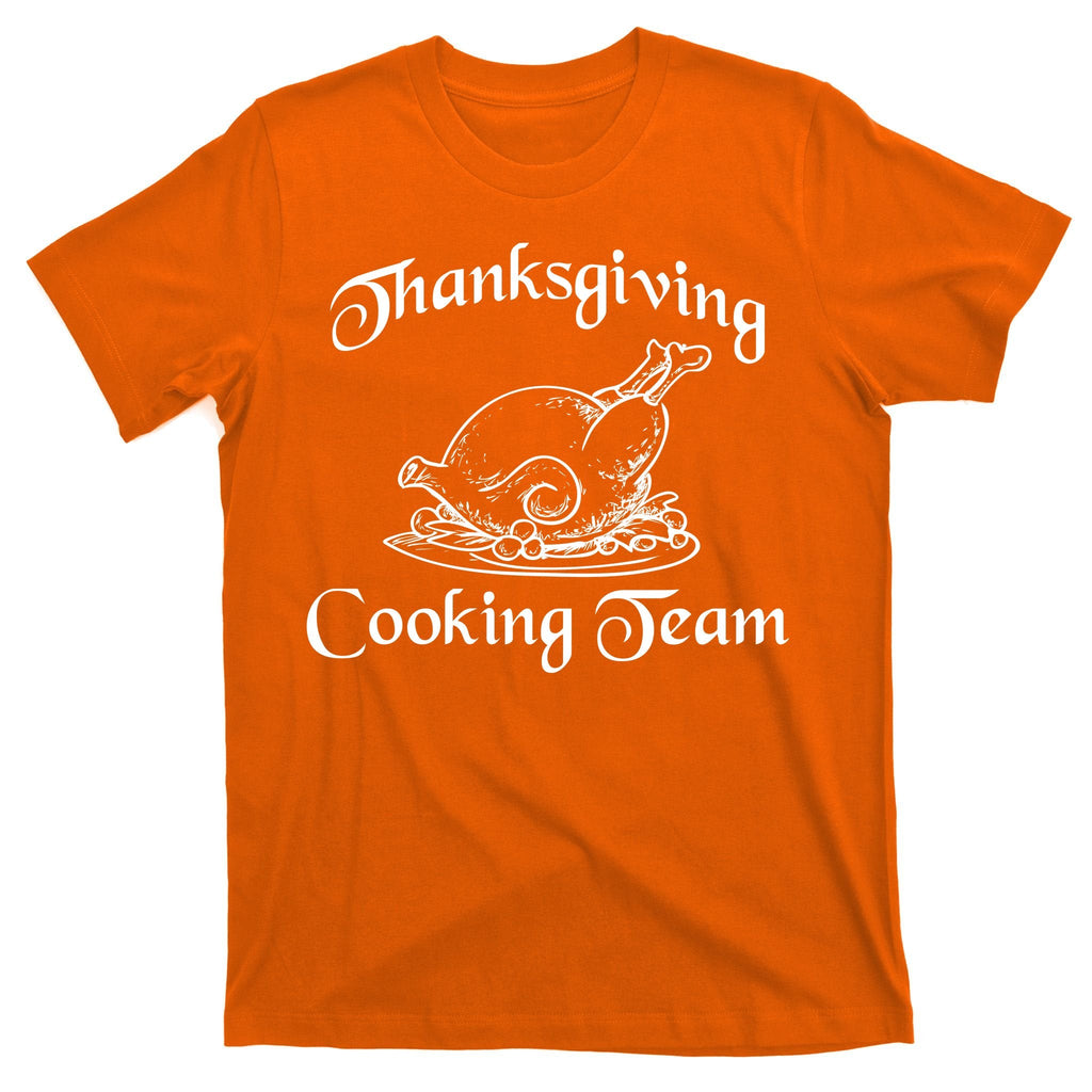 Thanksgiving Cooking Team T-Shirt product image 5