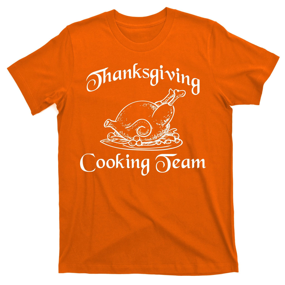 Thanksgiving Cooking Team T-Shirt product image 5