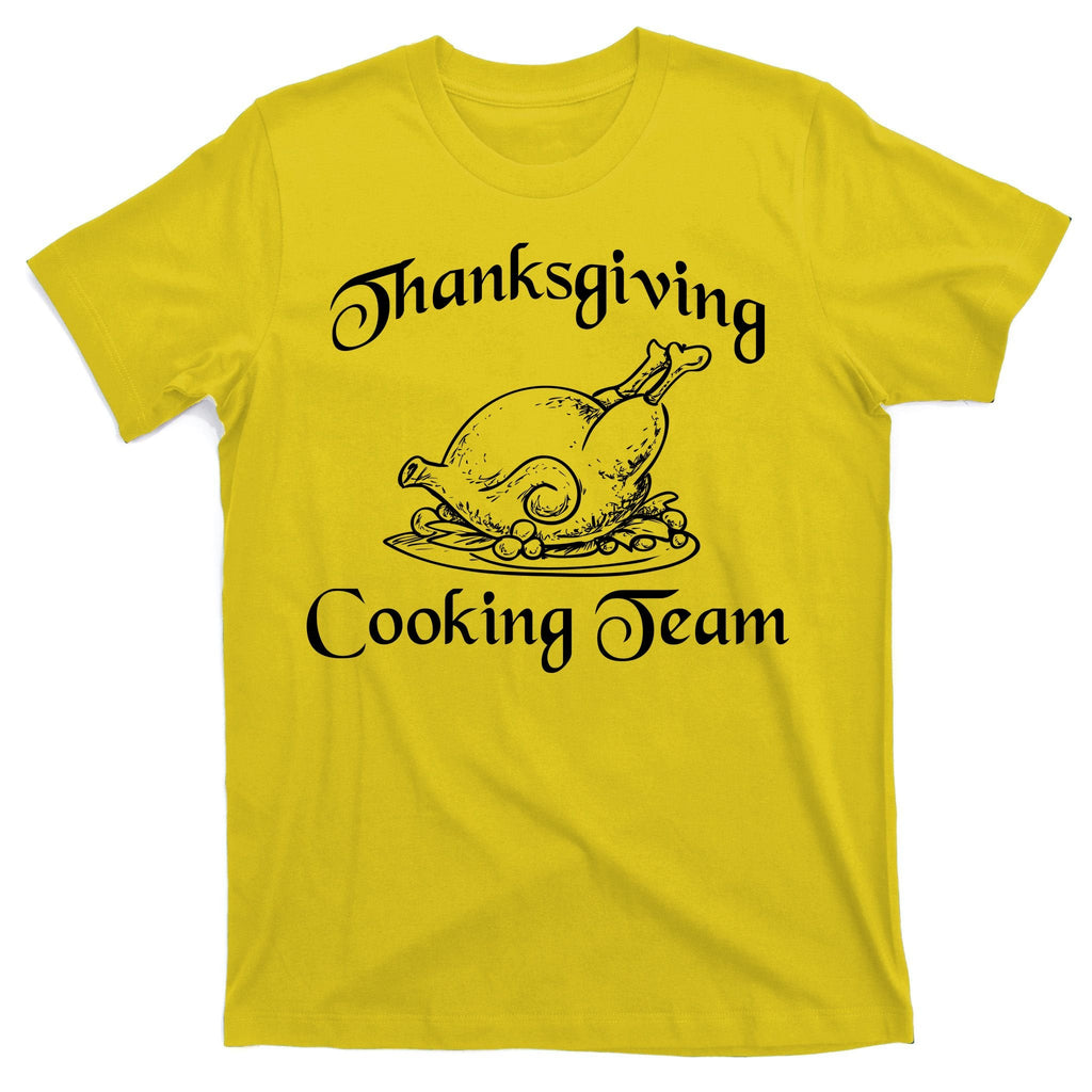 Thanksgiving Cooking Team T-Shirt product image 3