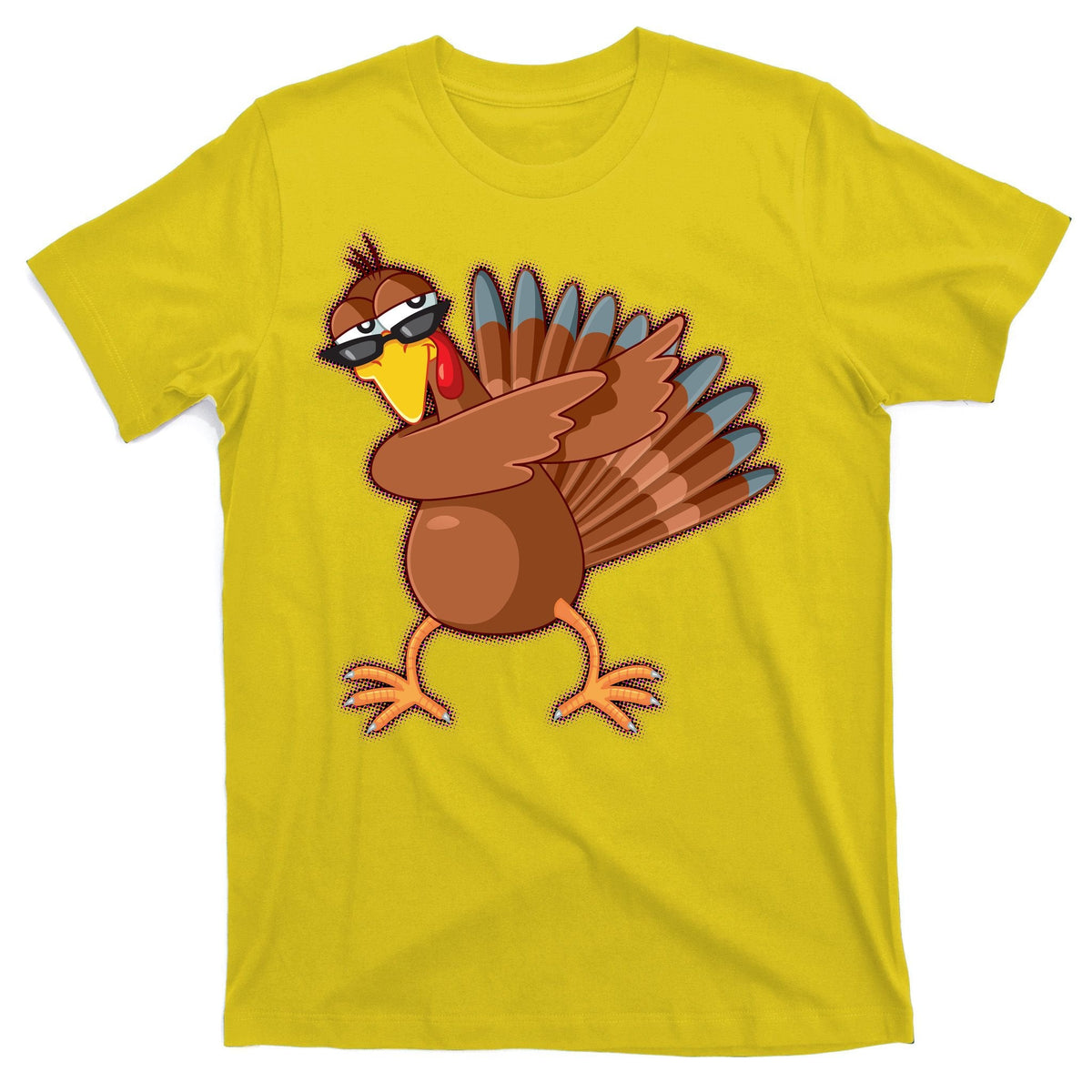 Thanksgiving Dabbing Turkey T-Shirt product image 3