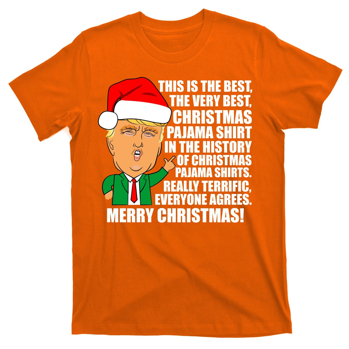 The Best Christmas Pajama Shirt Ever Everyone Agrees Donald product image 5