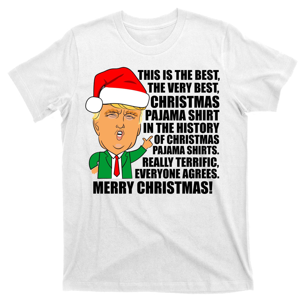 The Best Christmas Pajama Shirt Ever Everyone Agrees Donald product image 11