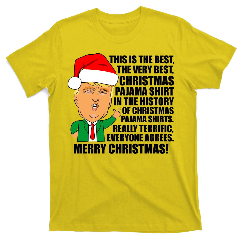 The Best Christmas Pajama Shirt Ever Everyone Agrees Donald product image 3