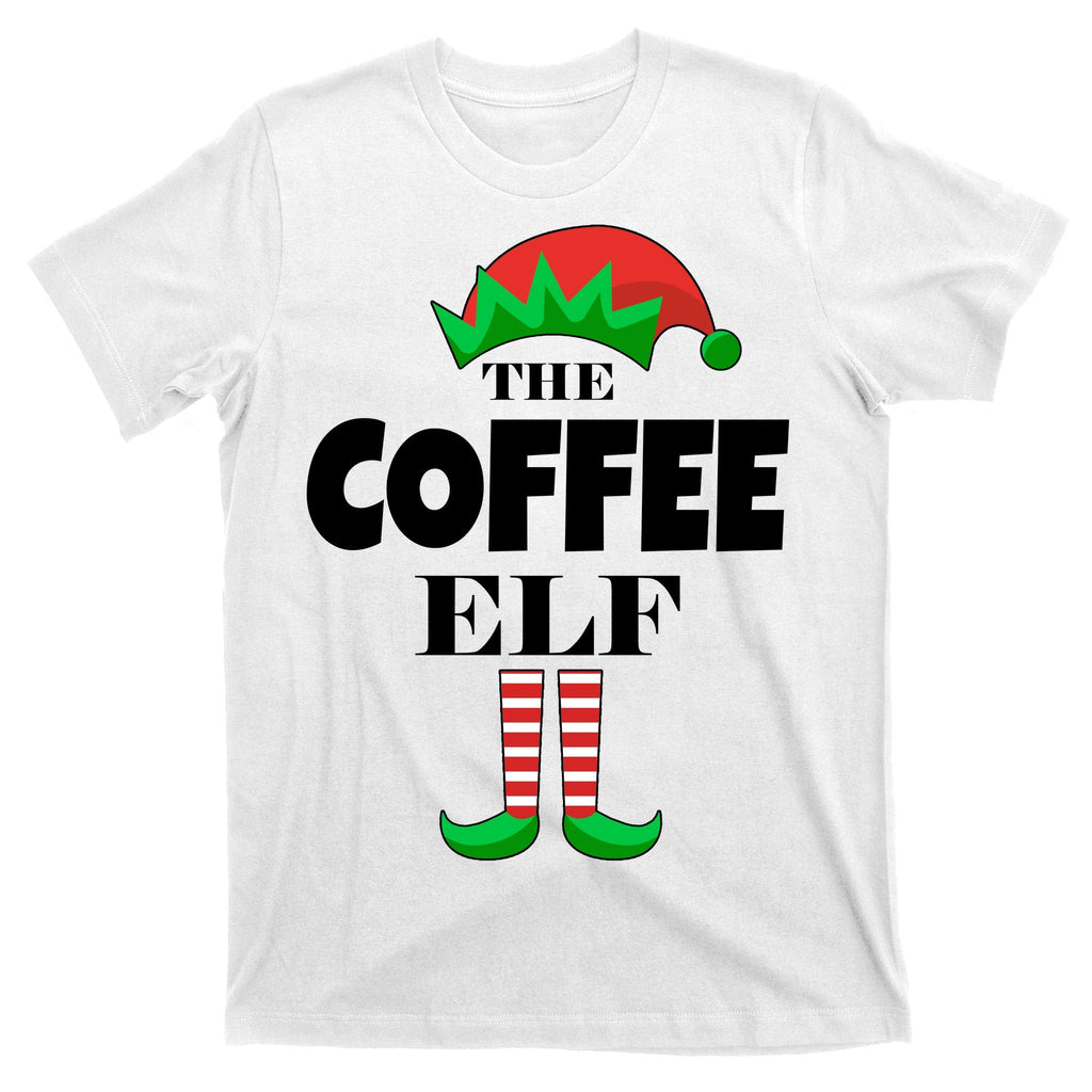 The Coffee Elf Family Matching Christmas T-Shirt product image 11