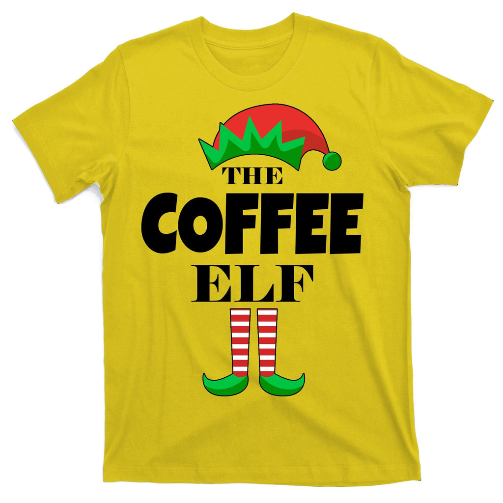 The Coffee Elf Family Matching Christmas T-Shirt product image 3