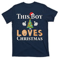 This Boy Loves Christmas T-Shirt product image 1